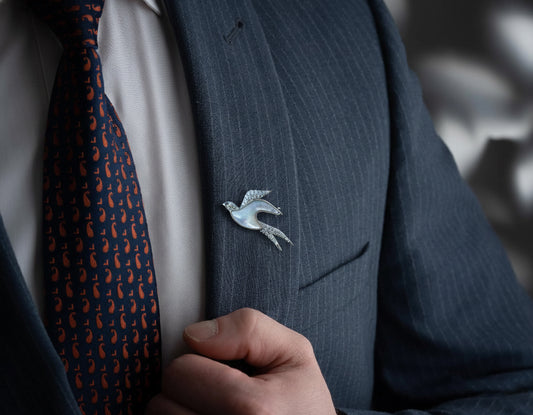 Aeris - Silver Brooch