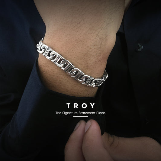 Troy - Silver Bracelet