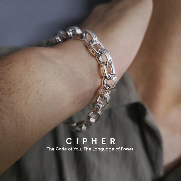 Cipher - Silver Bracelet
