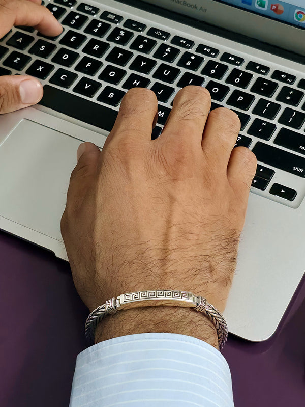 Torque- Silver Bracelet