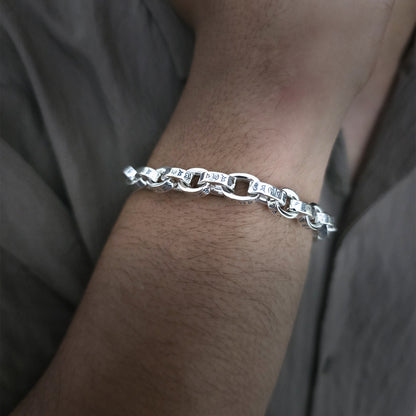 Cipher - Silver Bracelet