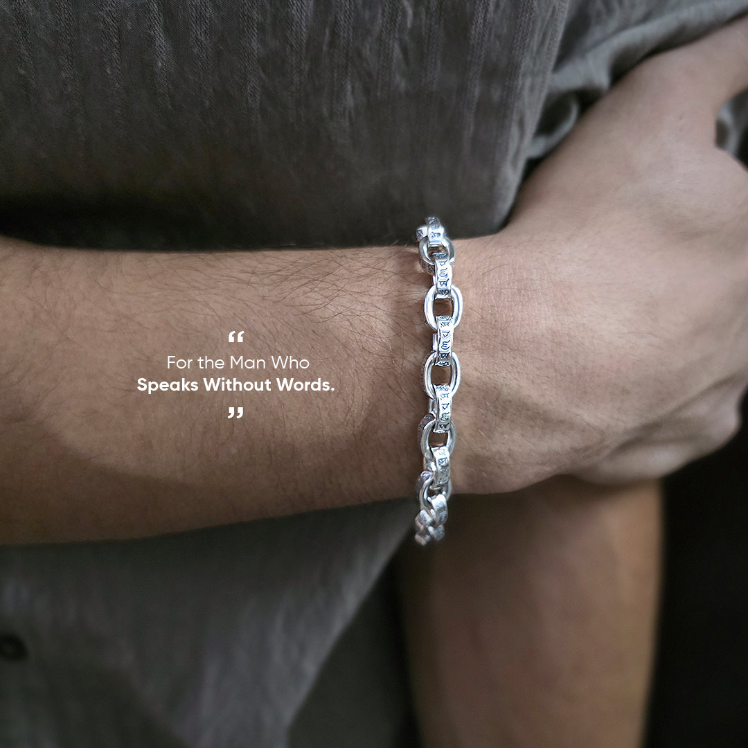 Cipher - Silver Bracelet