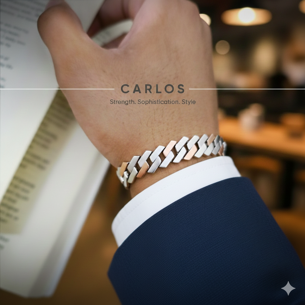 Carlos - Silver Bracelet