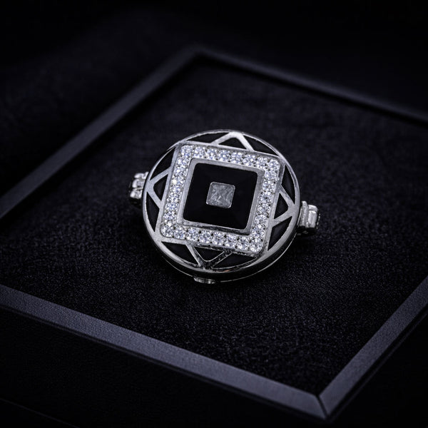 Eclipse - Silver Button