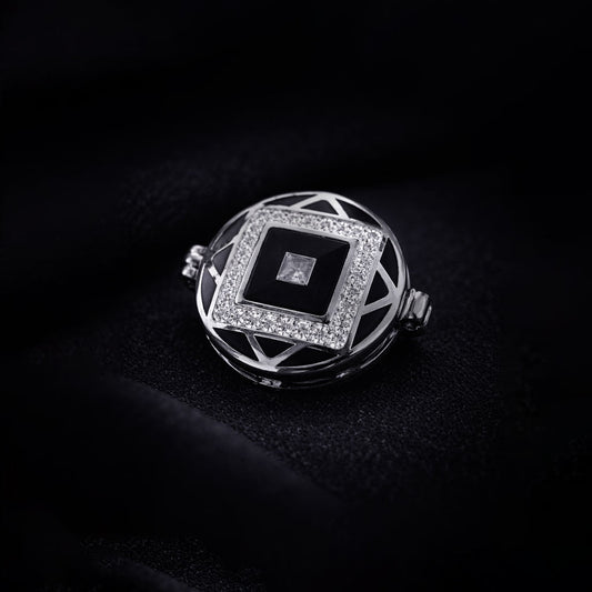 Eclipse - Silver Button