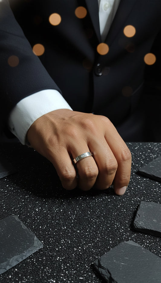Sparsh - Silver Ring