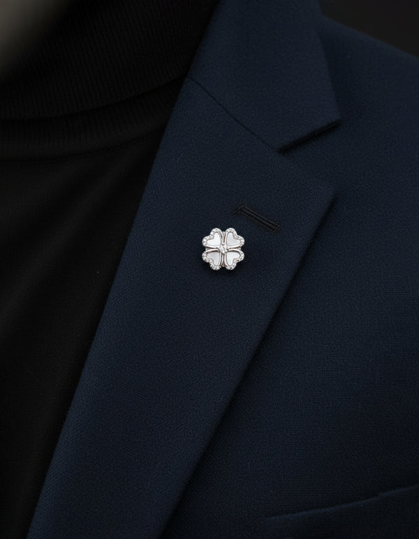 Duke - Silver Brooch