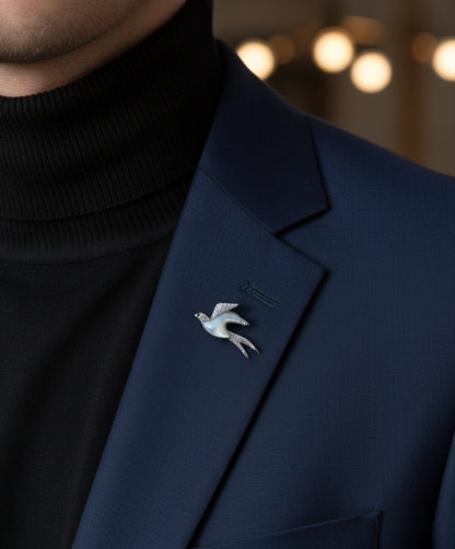 Aeris - Silver Brooch