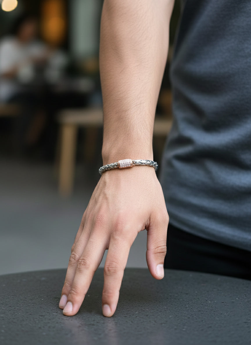 Zane - Silver Bracelet
