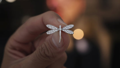 Wing - Silver Brooch