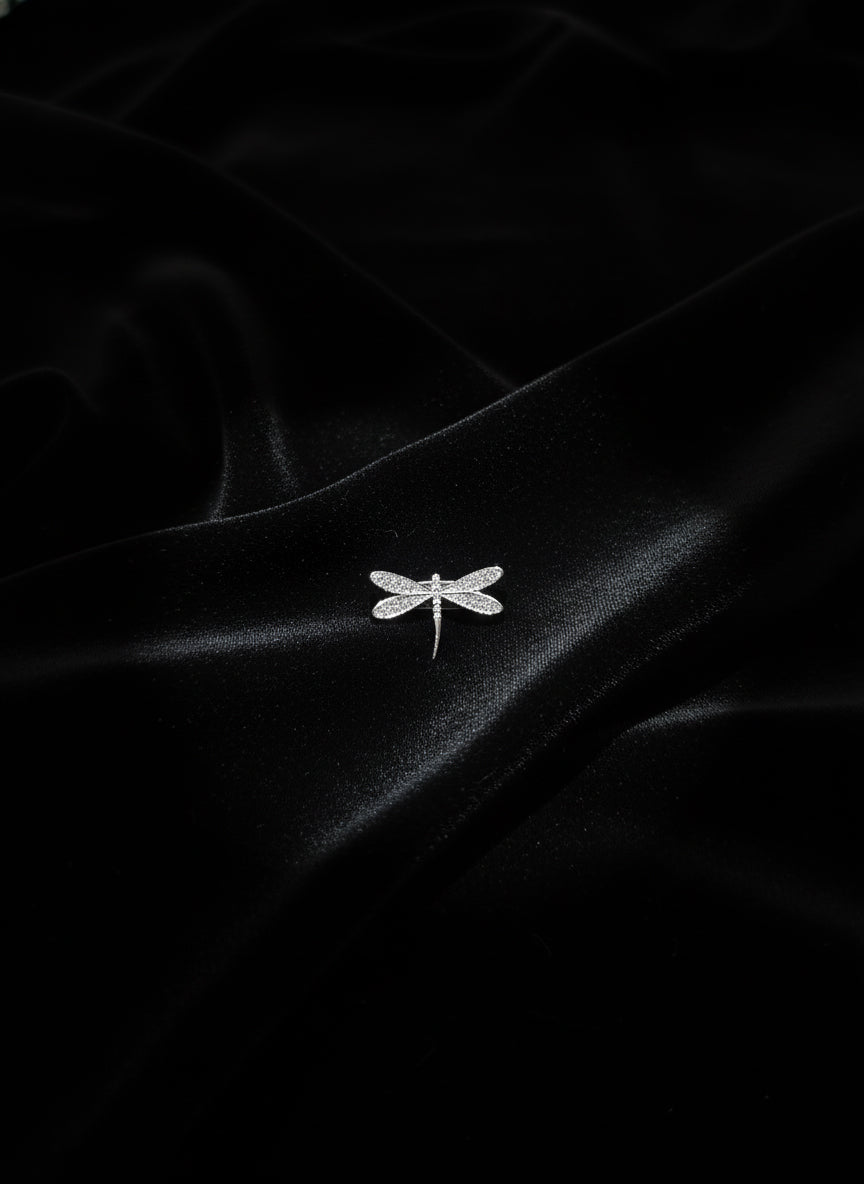 Wing - Silver Brooch