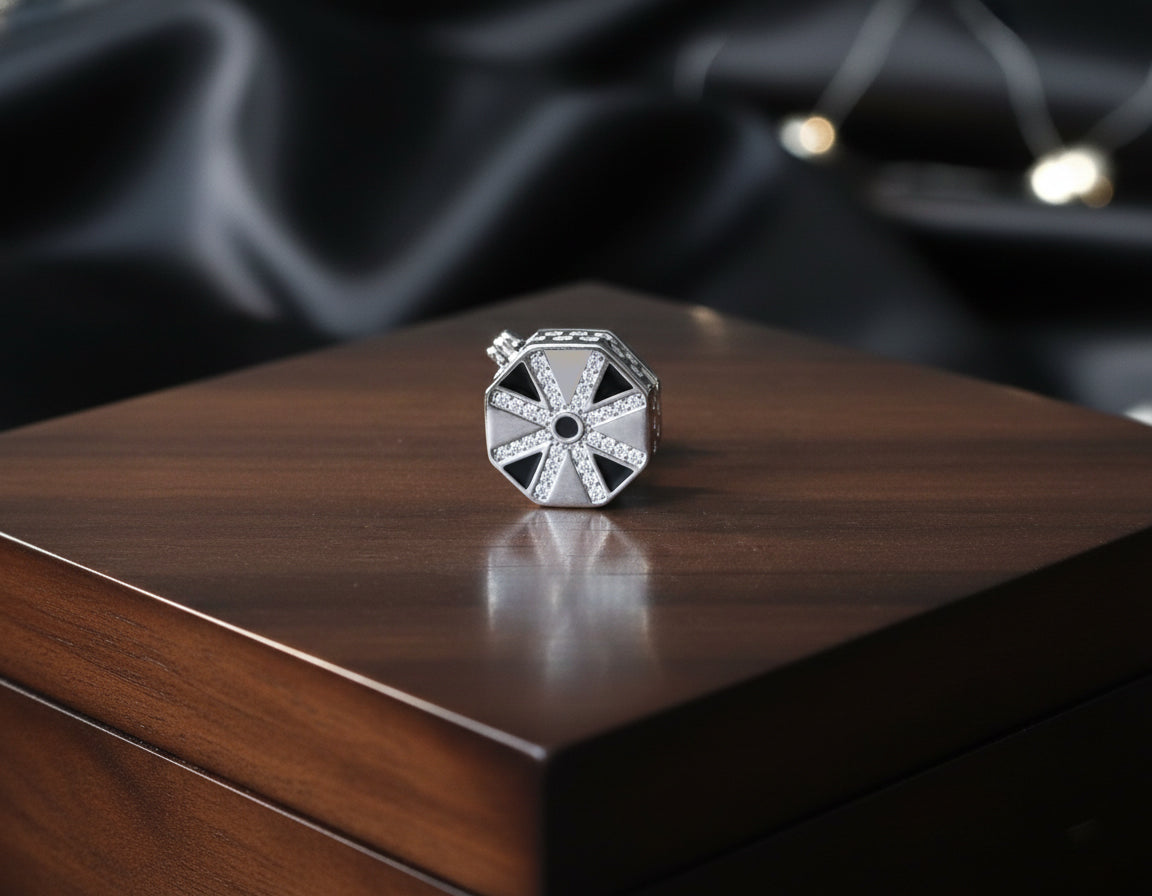 Ivan - Silver Button