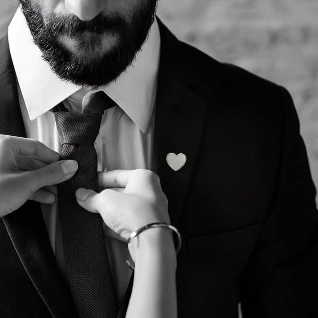 Charm - SIlver Lapel Pin