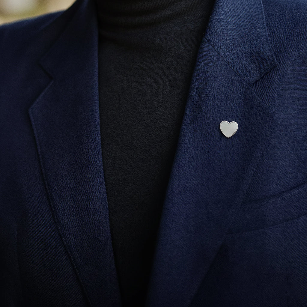 Charm - SIlver Lapel Pin