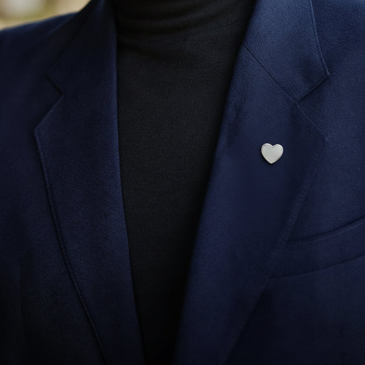Charm - SIlver Lapel Pin