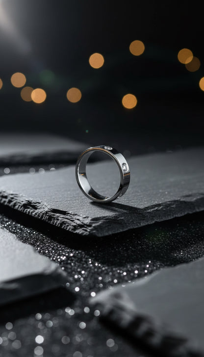 Sparsh - Silver Ring