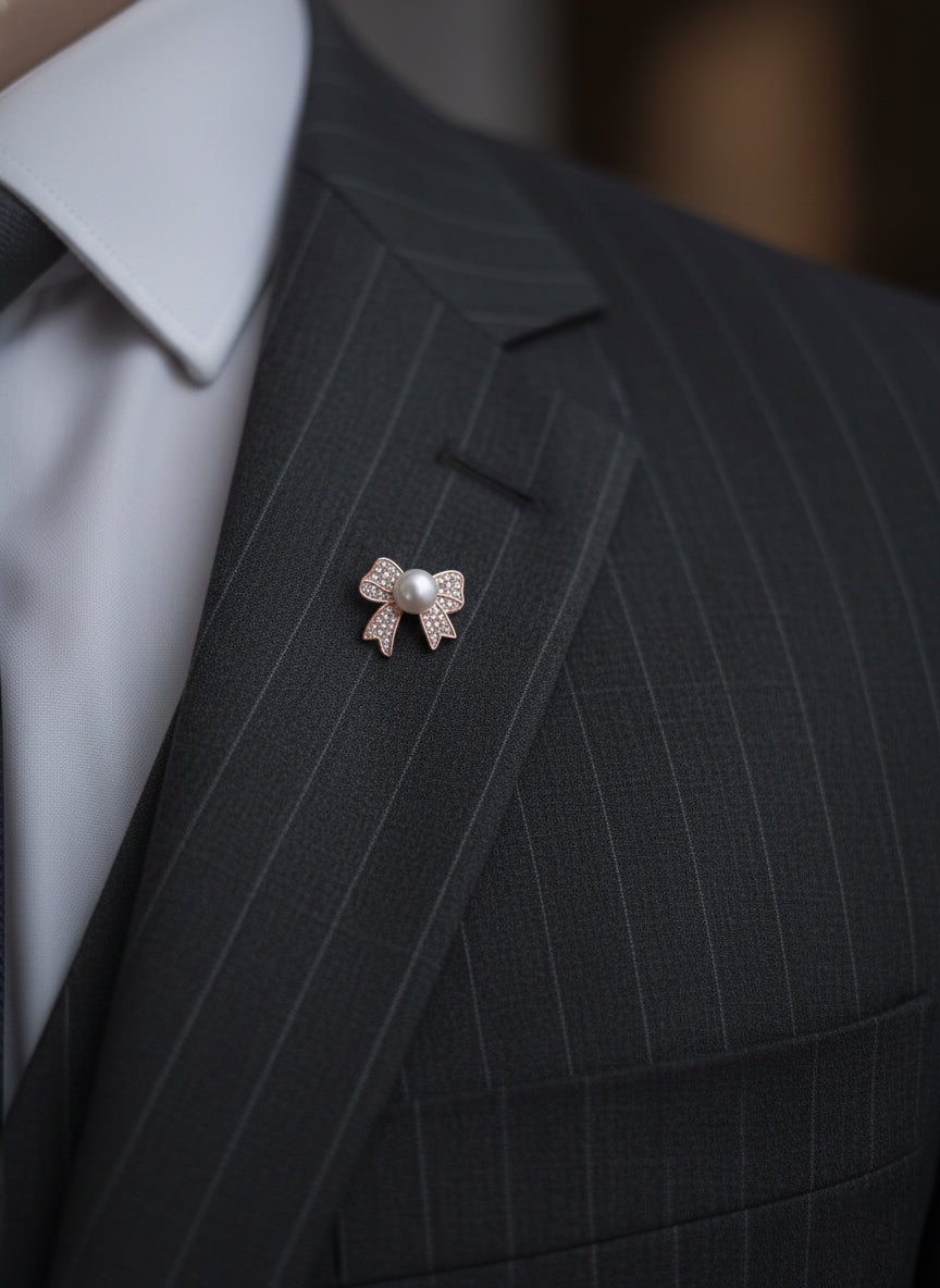 Sterling - Silver Lapel Pin