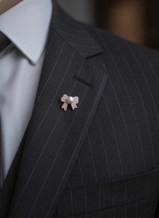 Sterling - Silver Lapel Pin