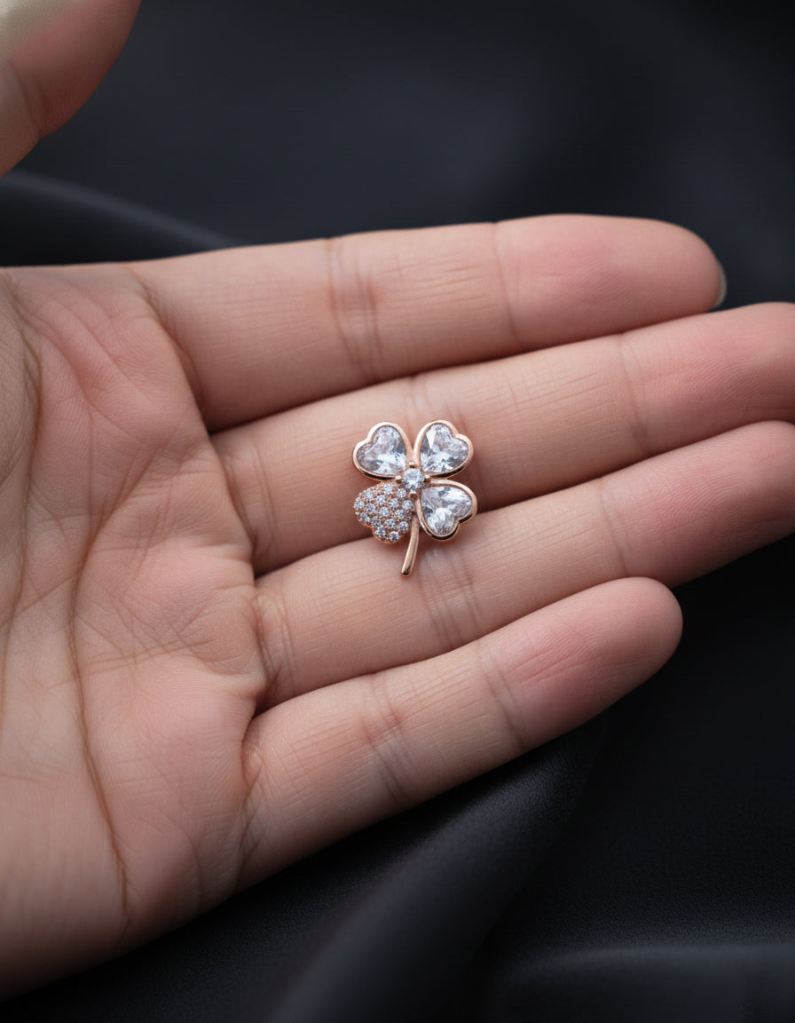 Crest - Silver Lapel Pin