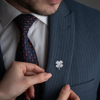 Amir - Silver Lapel pin