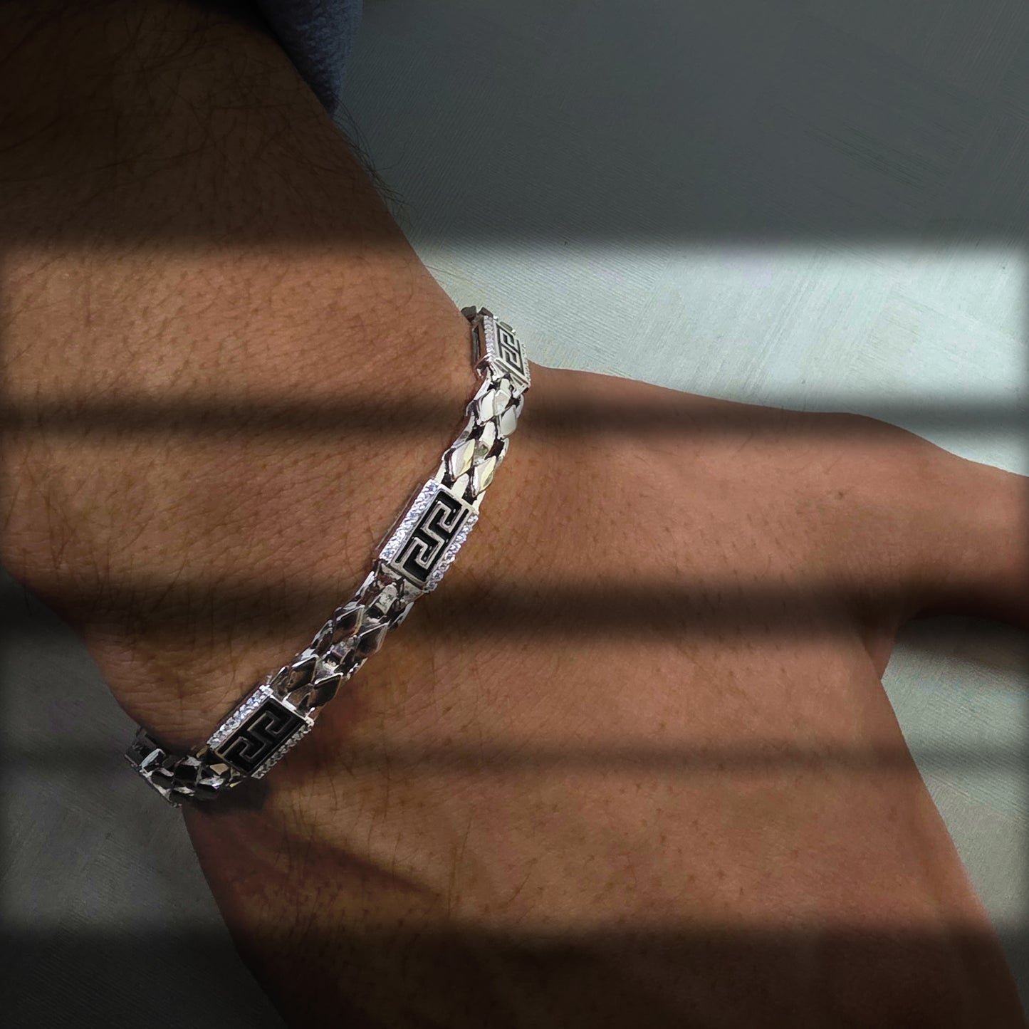 Greeky - Silver Bracelet