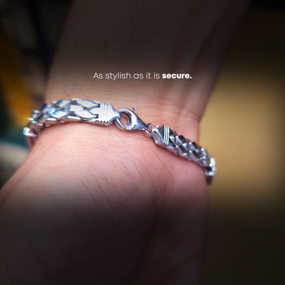 Greeky - Silver Bracelet