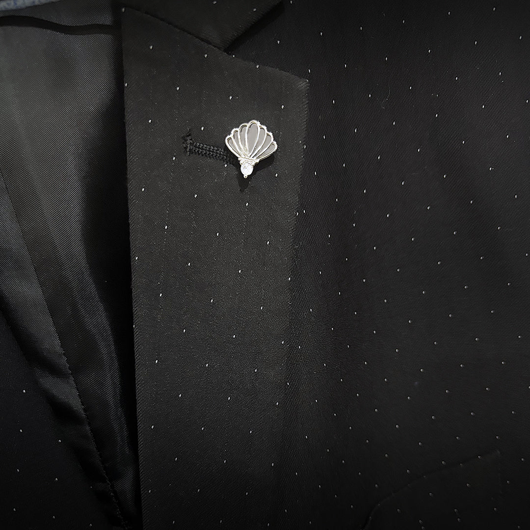 Arc - Silver Lapel Pin