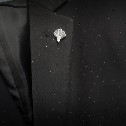 Arc - Silver Lapel Pin