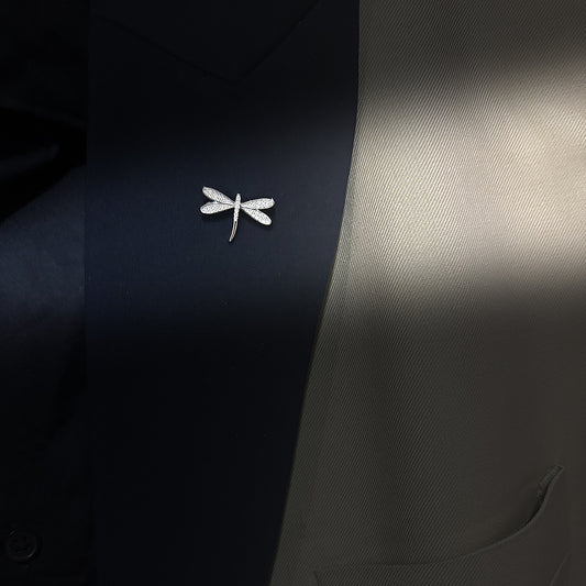 Wing - Silver Brooch