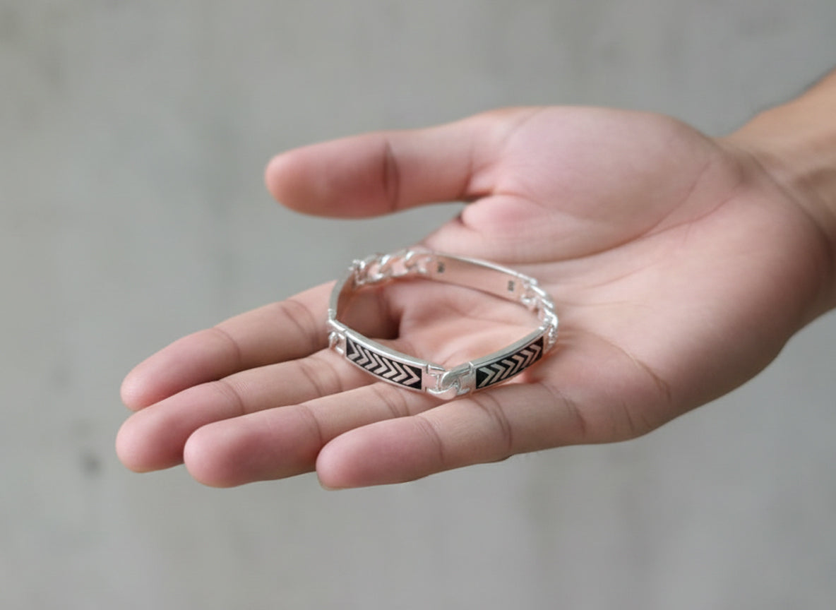 Ethan - Silver Bracelet