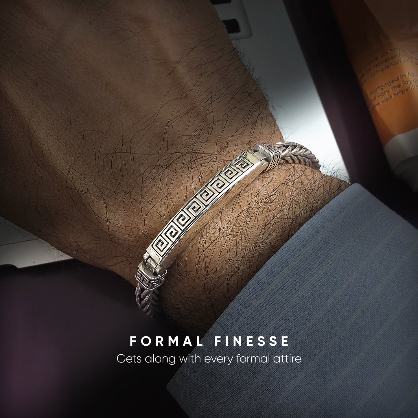 Torque- Silver Bracelet