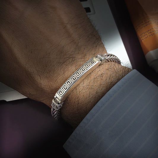 Torque- Silver Bracelet