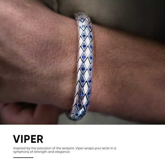 Viper - Silver Bracelet