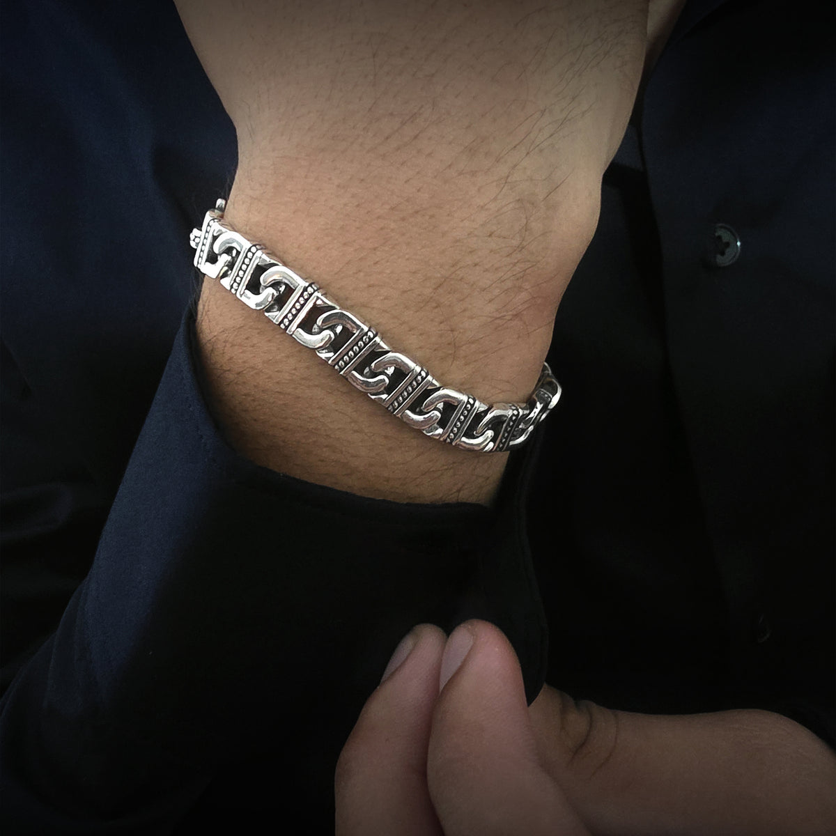 Troy - Silver Bracelet