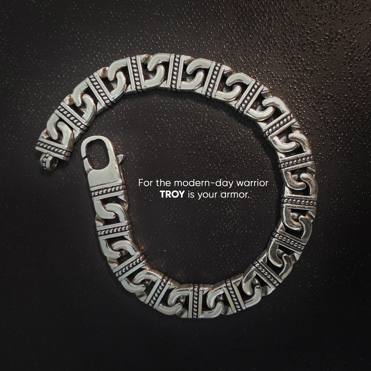 Troy - Silver Bracelet