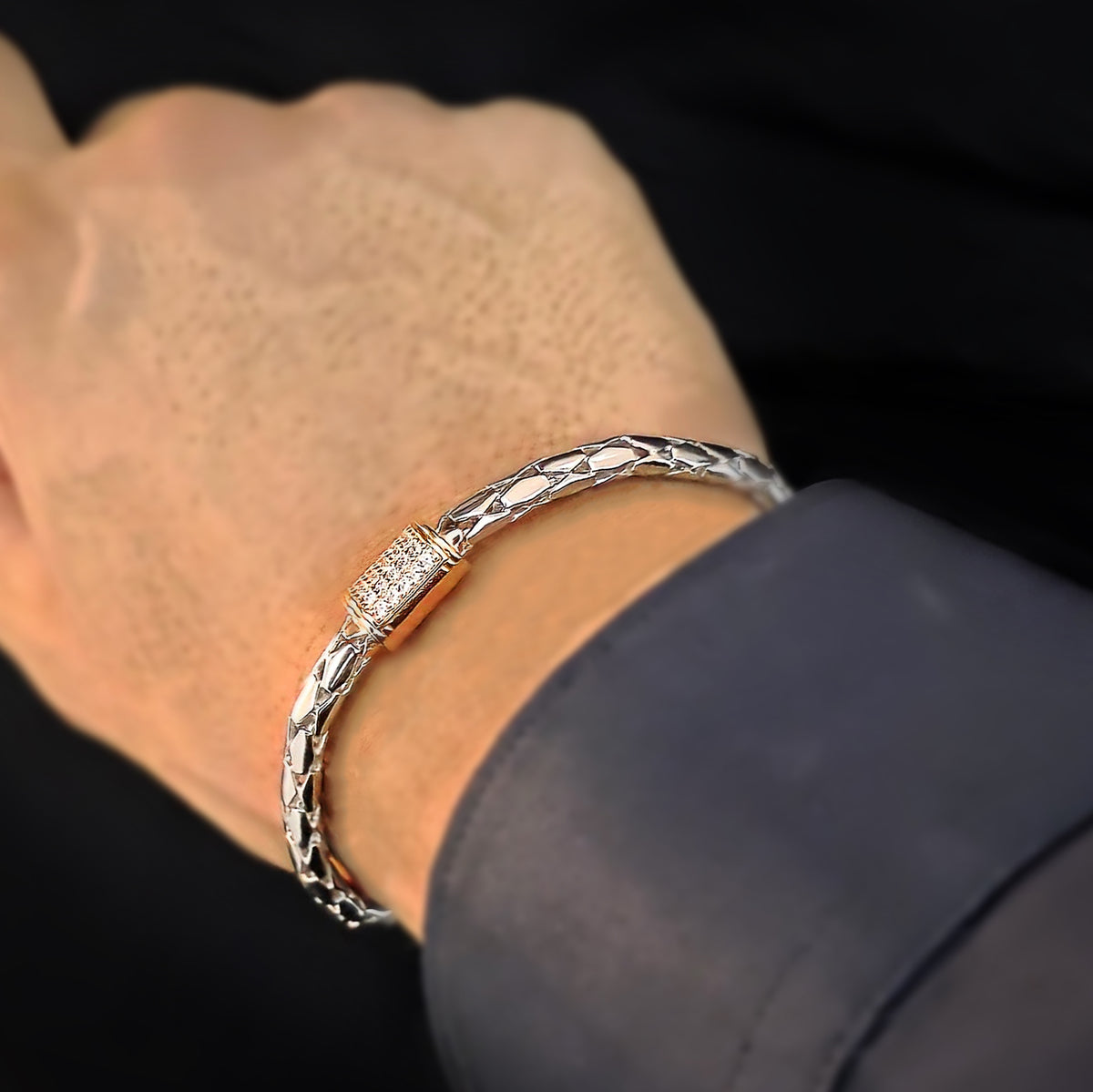 Zane - Silver Bracelet